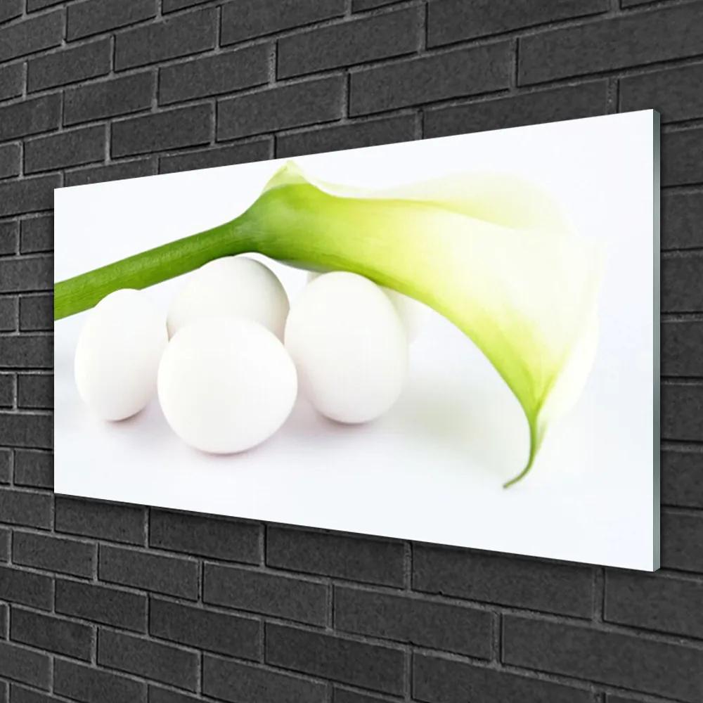 Obraz na skle Vajíčka 120x60 cm