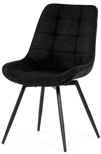 Autronic BONTEC Jedálenská stolička, čierna, látka, HC-T1130 BK2 Farba: Šedá