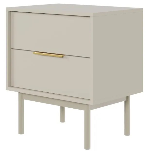 Nočný stolík Viva 54 cm kašmírový