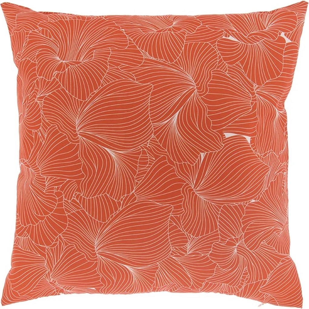 Vonkajší vankúš OLIVOR 45x45 cm, oranžový