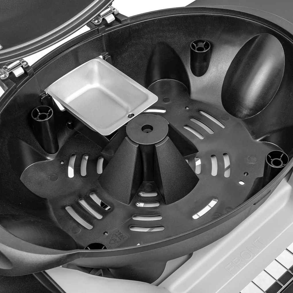 Záhradný elektrický gril NB-E007 2400 W - čierna