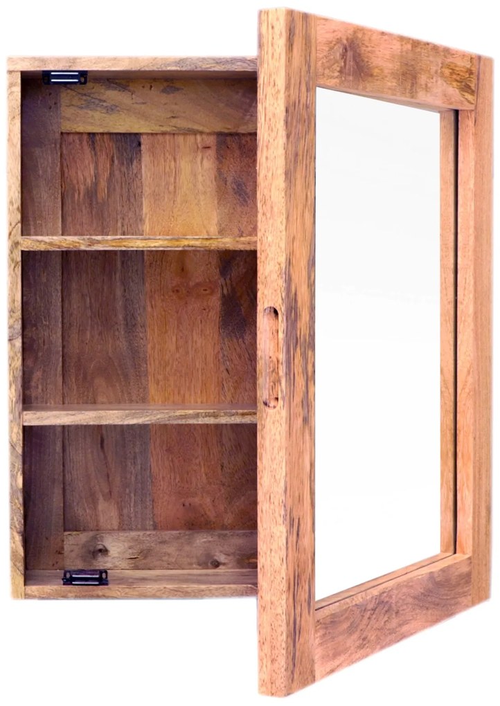 furniture-nabytek.cz - Zrkadlo Guru 50x60 indický masív mango