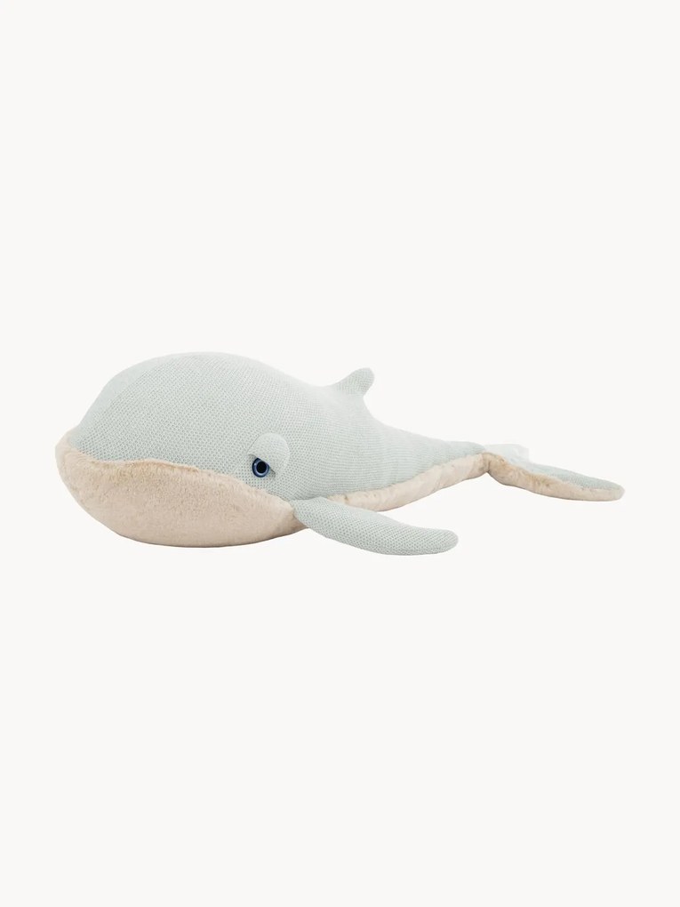 Ručne vyrobený vankúš Whale