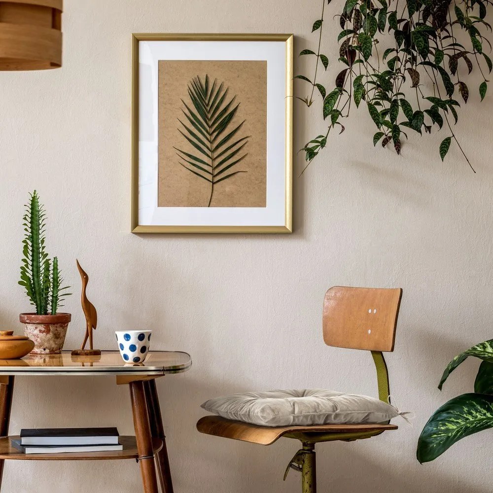 Zamatový sedák 40x40 cm Aleksa – Restilo