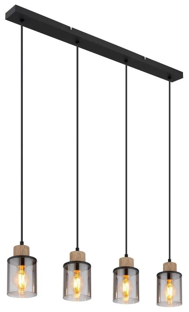 Globo 15707-4H - Luster na lanku REID 4xE27/15W/230V