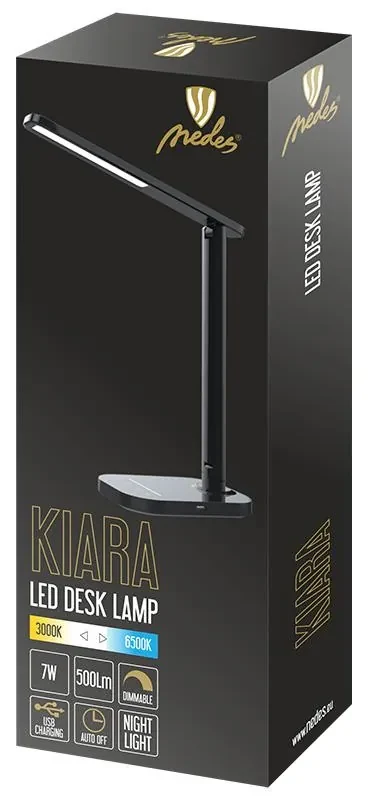 Moderné svietidlo NEDES LED lampička KIARA  DL4304/B