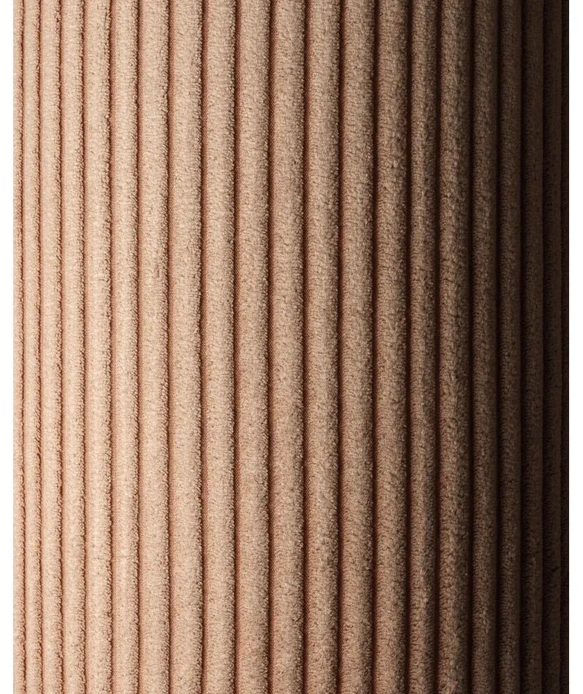 Hnedý menčestrový detský pohovkový vankúš Block – Wigiwama