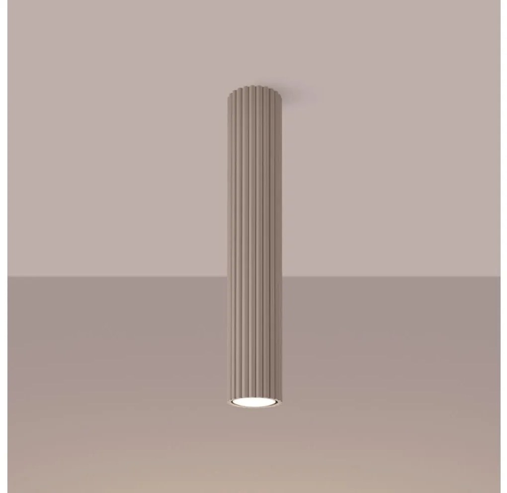 Brilagi - Bodové svietidlo CRESTO 1xGU10/10W/230V 40 cm taupe