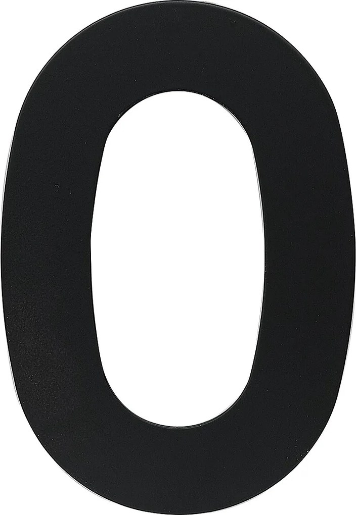 Domová číslica RICHTER RN.120L (čierna), 1, RICHTER černá