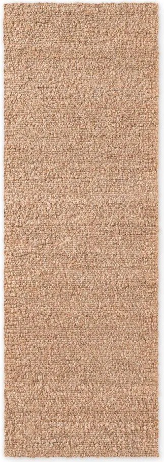 Béžový ručne tkaný behúň z materiálu buklé 80x200 cm Notting Hill Portobello – Ted Baker