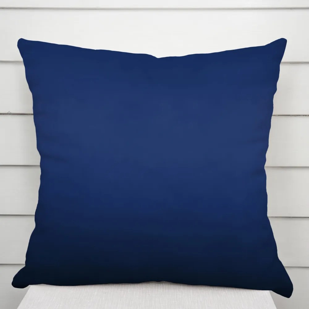 Biante Saténová obliečka na vankúš LUX-047 Námornícka modrá 60 x 60 cm