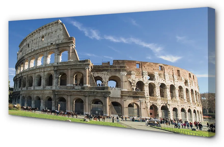 Obraz na plátne Rome Colosseum 125x50 cm