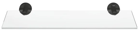 GROHE 412022430 - Sklenená polička START 530 mm čierna