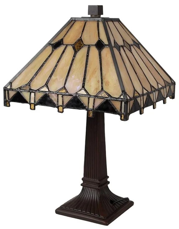 Svietidlo Tiffany nočný stolík Ø23*38