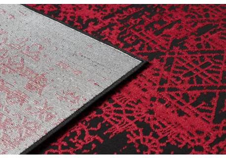 Moderný koberec VINCI 1409 Ornament vintage - Štrukturálny Červená Veľkosť: 120x170 cm