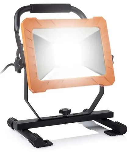 LED reflektor LED/50W/230V 6500K IP65 oranžová/čierna