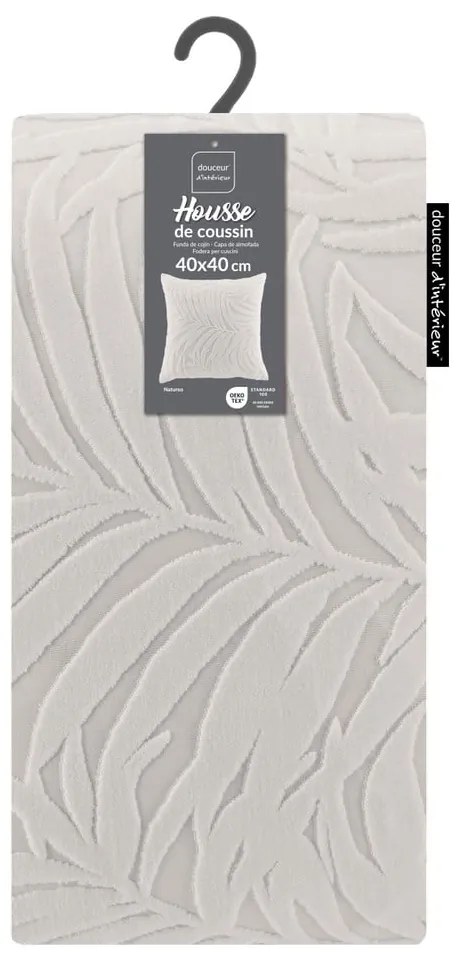 Zamatová obliečka na vankúš 40x40 cm Natureo – douceur d'intérieur