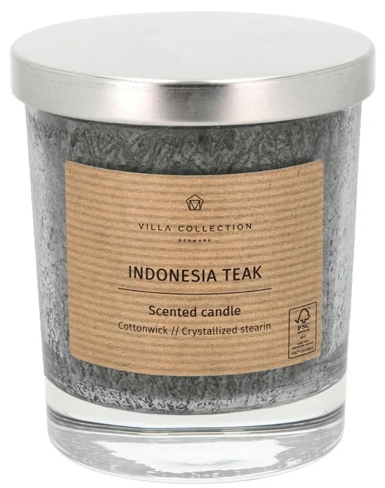 Vonná sviečka doba horenia 40 h Kras: Indonesia Teak – Villa Collection