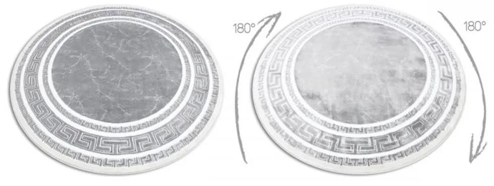 Kusový koberec Rasmus šedý kruh 150cm