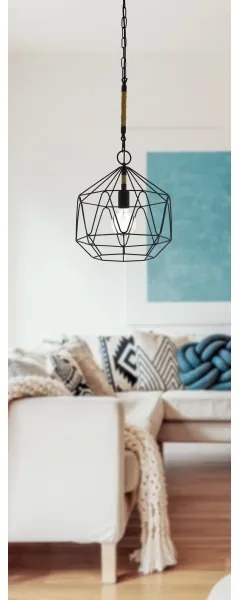 Eglo 43328 - Luster na lanku COTTINGHAM 1xE27/40W/230V