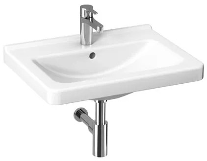 Jika Cubito umývadlo 55x42 cm otvor pre batériu uprostred h8104220001041 1042.2.000.104.1