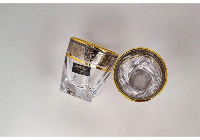 BOHEMIA QUADRO GOLD-PLATINUM VODKA SADA 1+6 KS