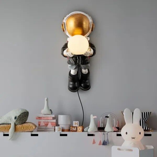 Detské nástenné svietidlo ASTRONAUT 1xE14/40W/230V medené