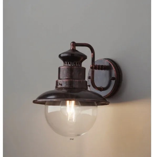 Redo 9045 - Vonkajšie nástenné svietidlo SCOTT 1xE27/42W/230V IP44