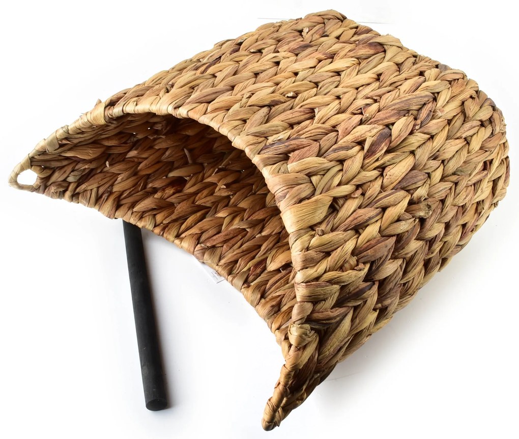 Košík s uchem AMPARA 35 cm vodní hyacint natural