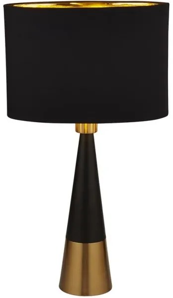 Searchlight EU2743BGO - Stolná lampa CHOLE 1xE27/60W/230V