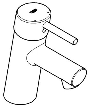 GROHE 3224010E - Umyvadlová batéria CONCETTO DN 15, lesklý chróm