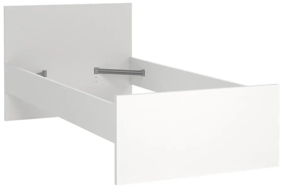 Biela jednolôžková posteľ 90x190 cm Naia – Tvilum