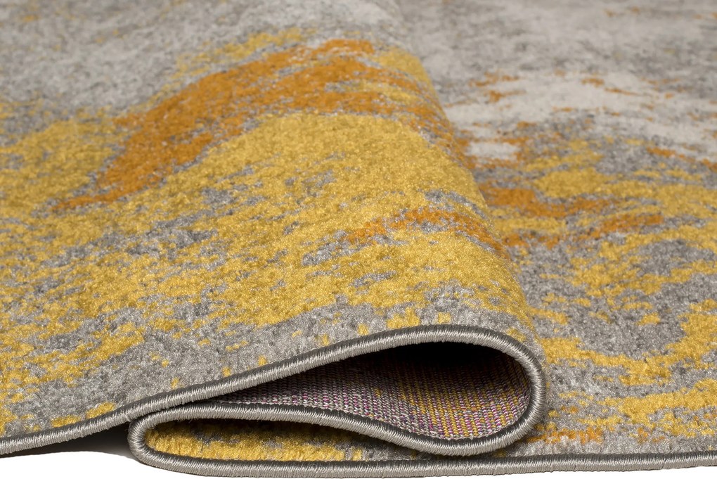 TA Koberec H172A TMAVO ŽLTÁ JAR Rozmer: 70x200 cm