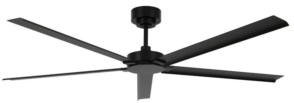 Lucci air 21616149 - Stropný ventilátor MONZA IP55 čierna + diaľkové ovládanie