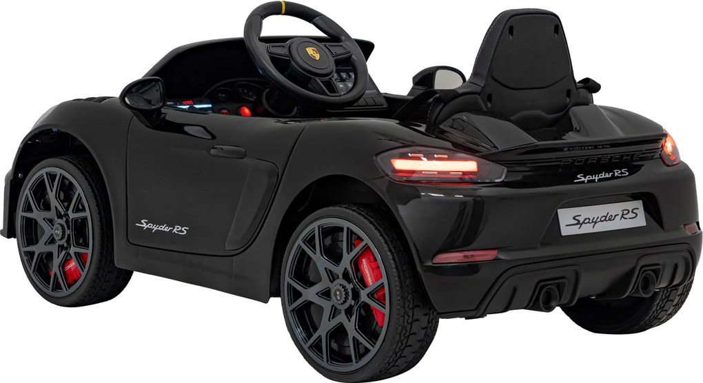 Ramiz Detské autíčko Porsche Spyder RS 718, čierne