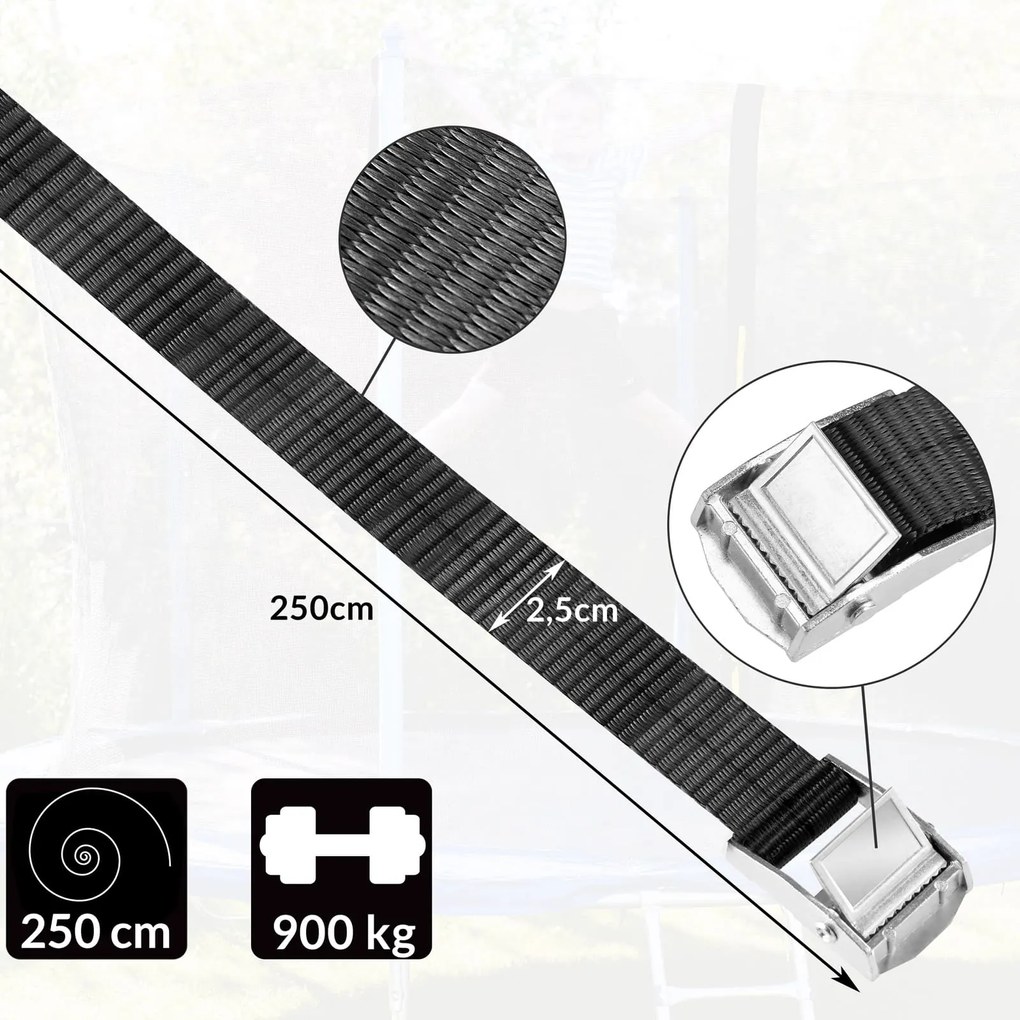 Sada kotiev do zeme, 4ks, 42,5x8,5cm, strieborná Monzana