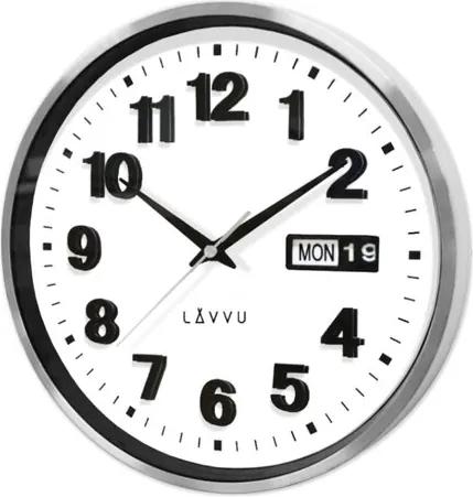 LAVVU LCT4050 - Kovové hodiny s ukazovateľom dátumu Date Metal