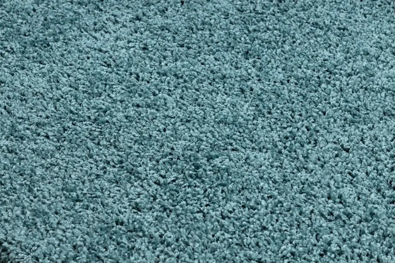 Behúň SOFFI shaggy 5cm modrý