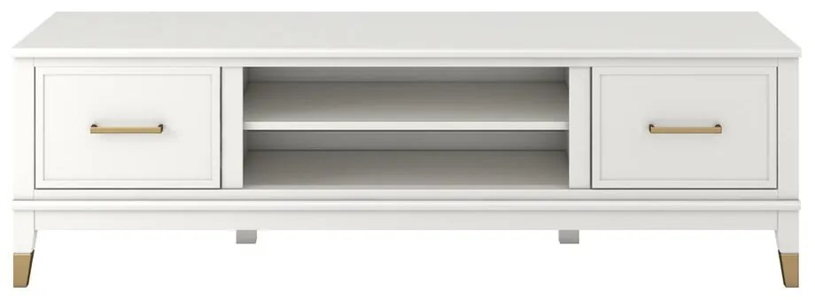 Biely TV stolík CosmoLiving by Cosmopolitan Westerleigh