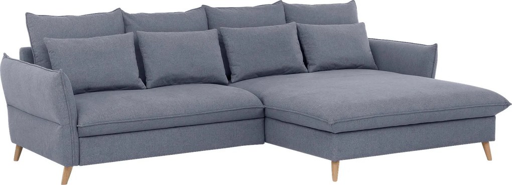 XXXLutz ROHOVÁ SEDAČKA, textil, modrá MID.YOU - Sedačky - 000694006705