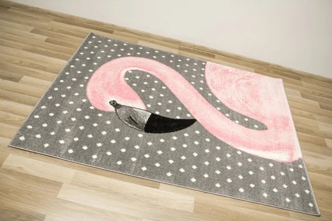 Koberec Lima 1206A Flamingo ružový