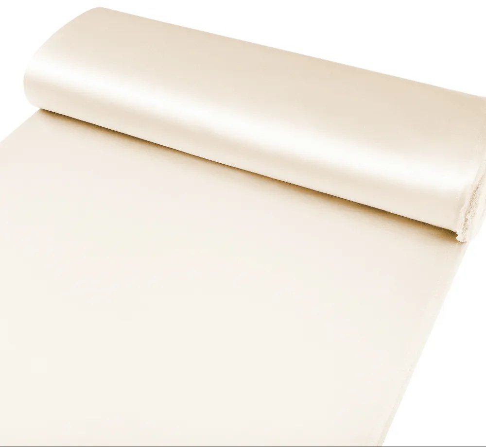 Biante Teflónový oválny obrus TF-131 Šampaň bez vzoru 140x220 cm