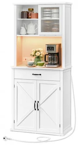 Kuchynská skriňa s LED osvetlením LSC361W21
