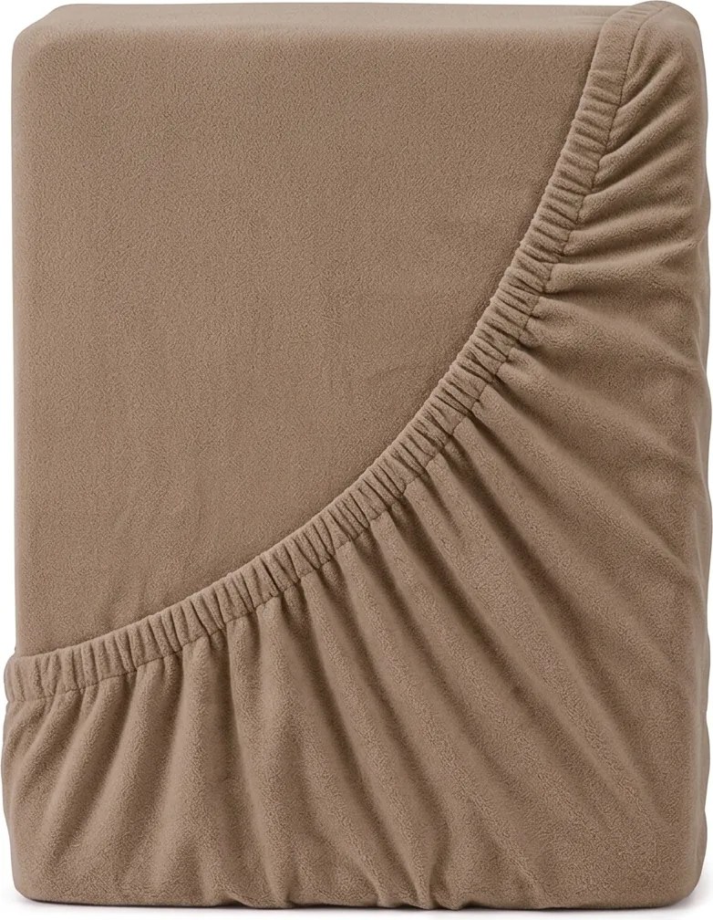 4Home jersey prestieradlo Lycra orechová, 120 x 200 cm
