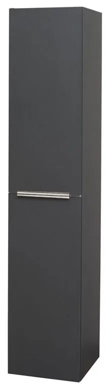Mereo Mereo, Mailo, kúpeľňová skrinka vysoká 170 cm, chrómové madlo, MER-CN534LP