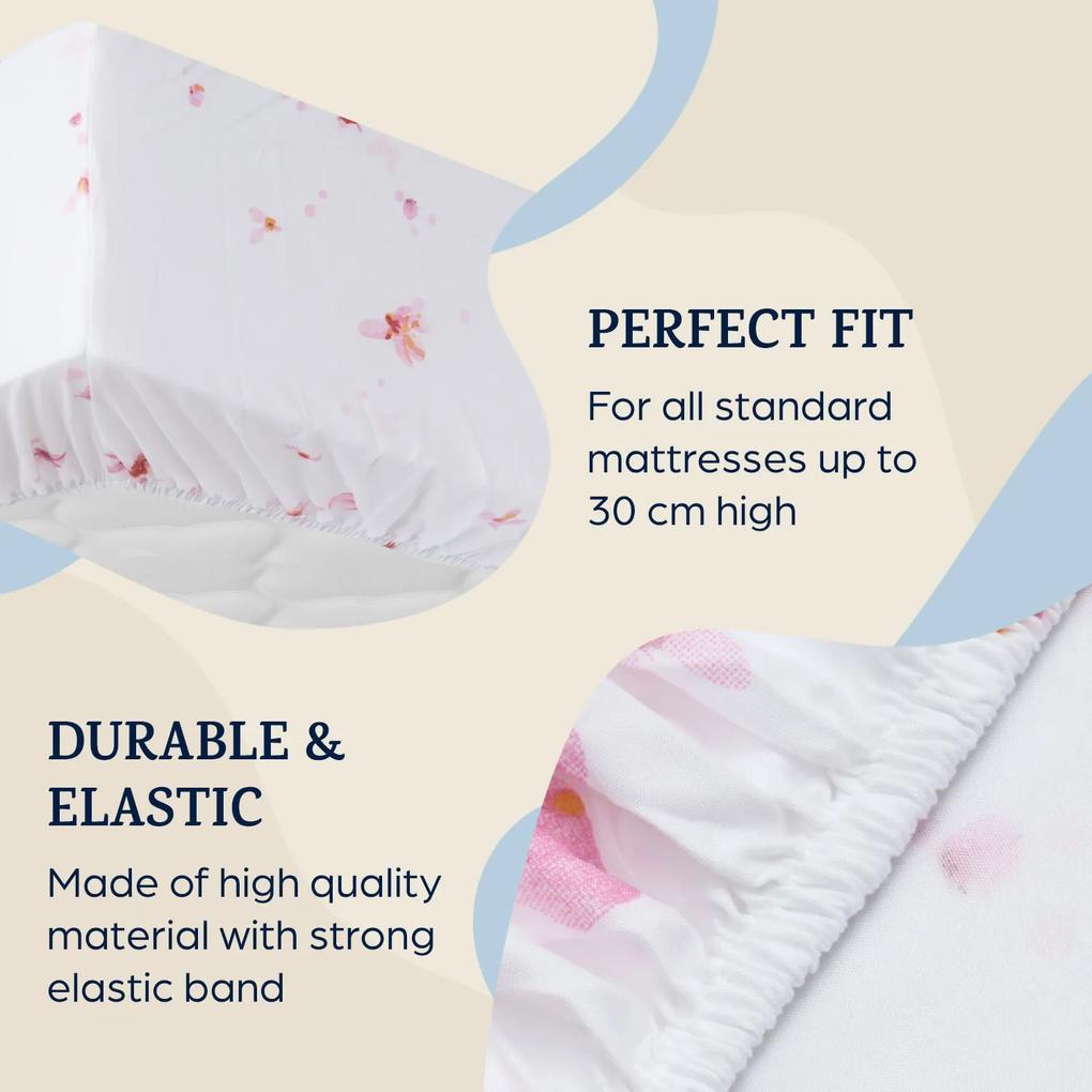 Soft Wonder-Edition, elastická plachta na posteľ, 140 – 160 × 200 cm, mikrovlákno