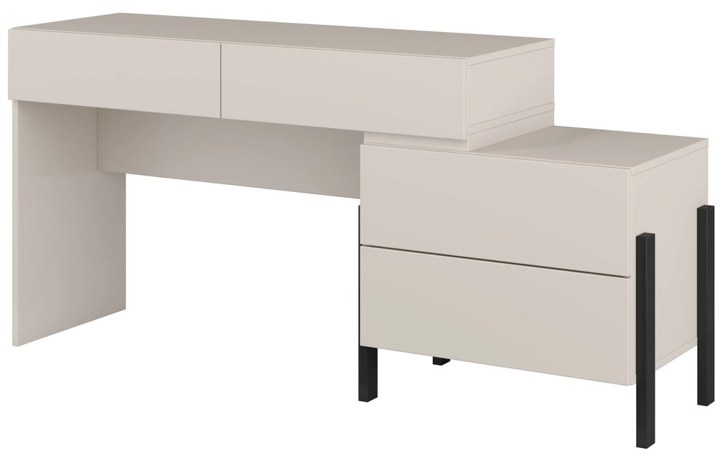 Toaletný stolík Juka (kašmír). Akcia -19%. Vlastná spoľahlivá doprava až k Vám domov. 1125529