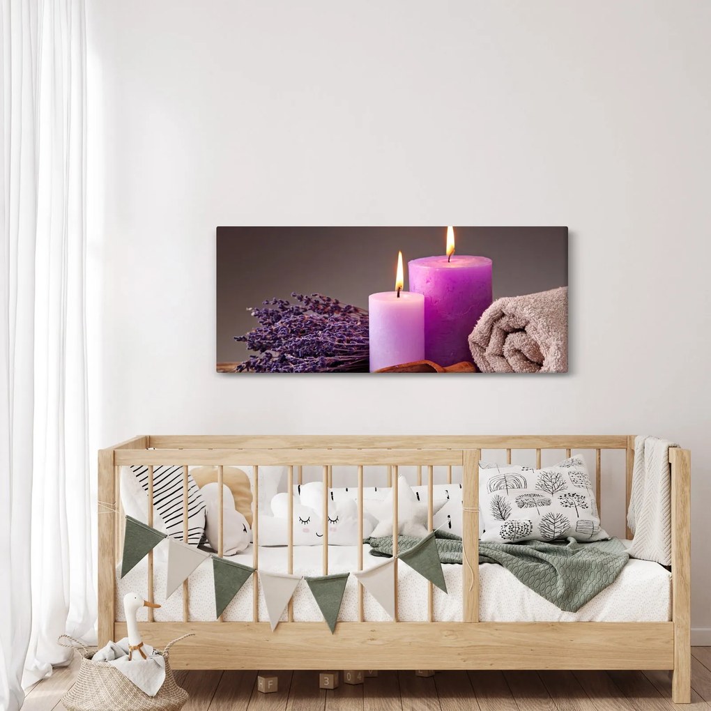 Obraz spa vecí (120x50 cm)