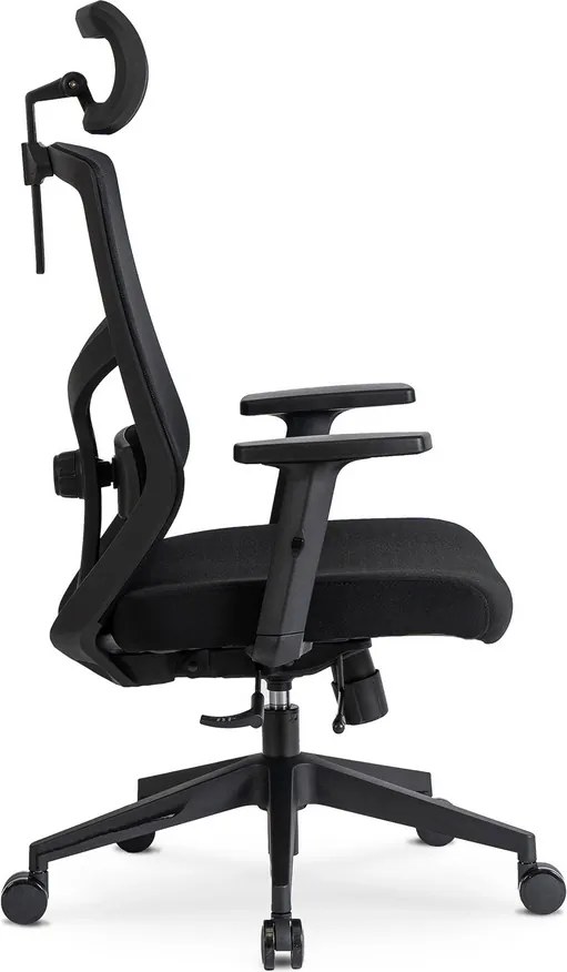 Kancelárske kreslo ergonomické otočné FLORIDA čierne