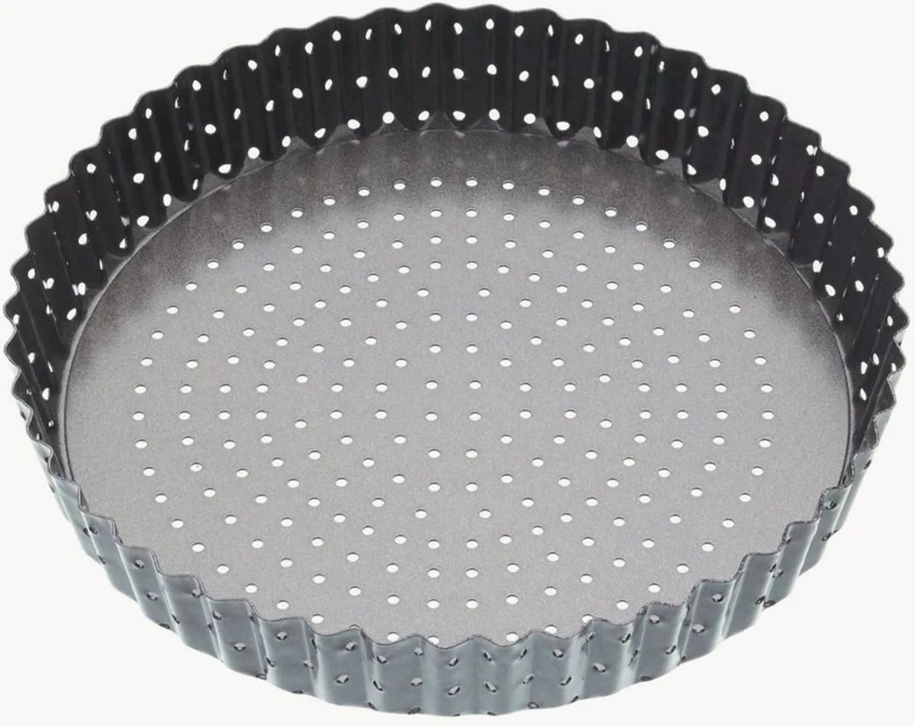 Nepriľnavá vrúbkovaná okrúhla forma na quiche Crusty Bake